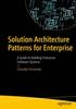 Книга Solution Architecture Patterns for Enterprise : A Guide To Building Enterprise Software Systems
