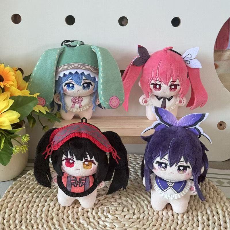Аниме Date A Live Плюшевые Куклы Брелок Ятогами Тока Подвески Куклы Аниме Котори Ицука Мягкие Игрушки Подарок на День Рождения Девочке Сюрприз