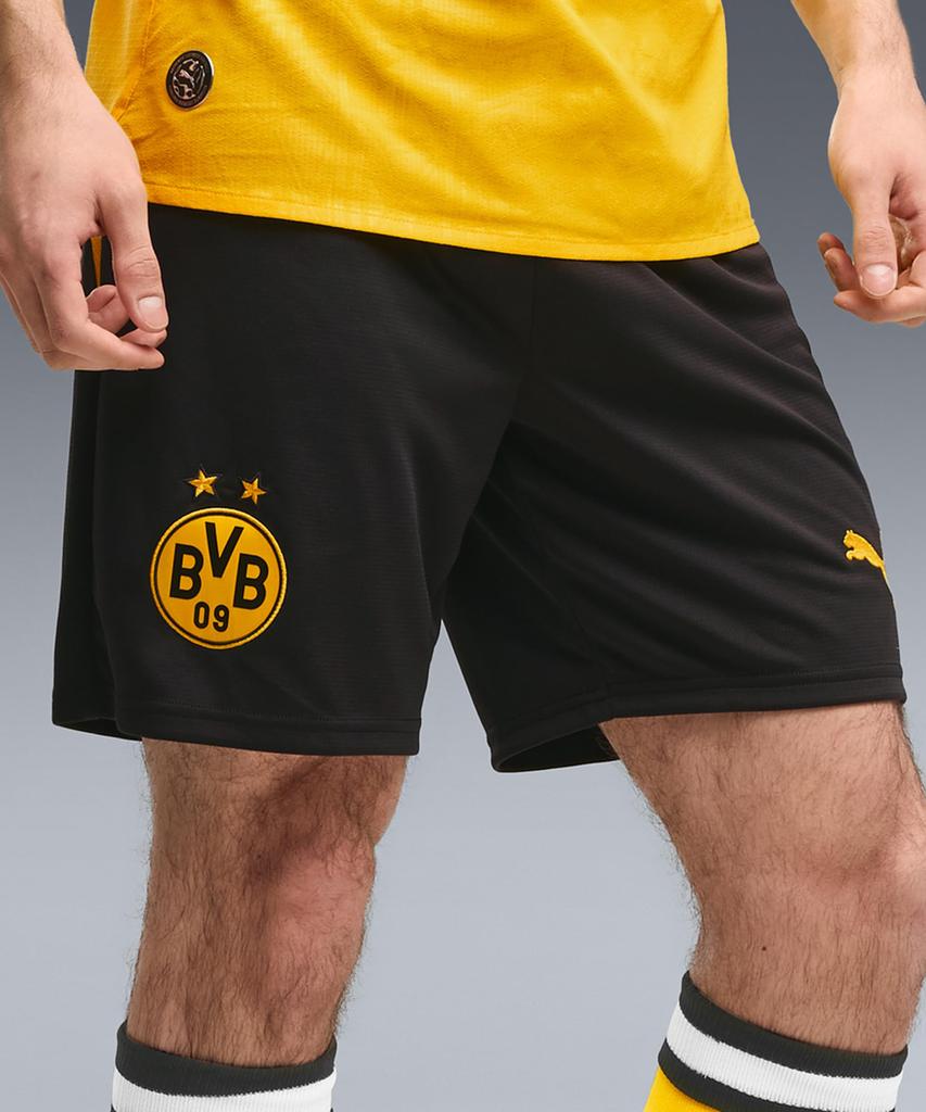 Шорты Реплика [Puma] 78411407_BVB Черный/Быстрый Желтый_L