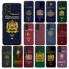 Чехол для телефона с паспортом Марокко для Samsung Galaxy A35 A55 A54 A15 A25 A05s A05 A22 A24 A52 A33 A34 M34 M14 M54 M23