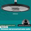 10inch High Pressure Shower Head Big Panel Rainfall Shower Head Water Saving Top Rain Shower Faucet Home Bathroom Accessories
