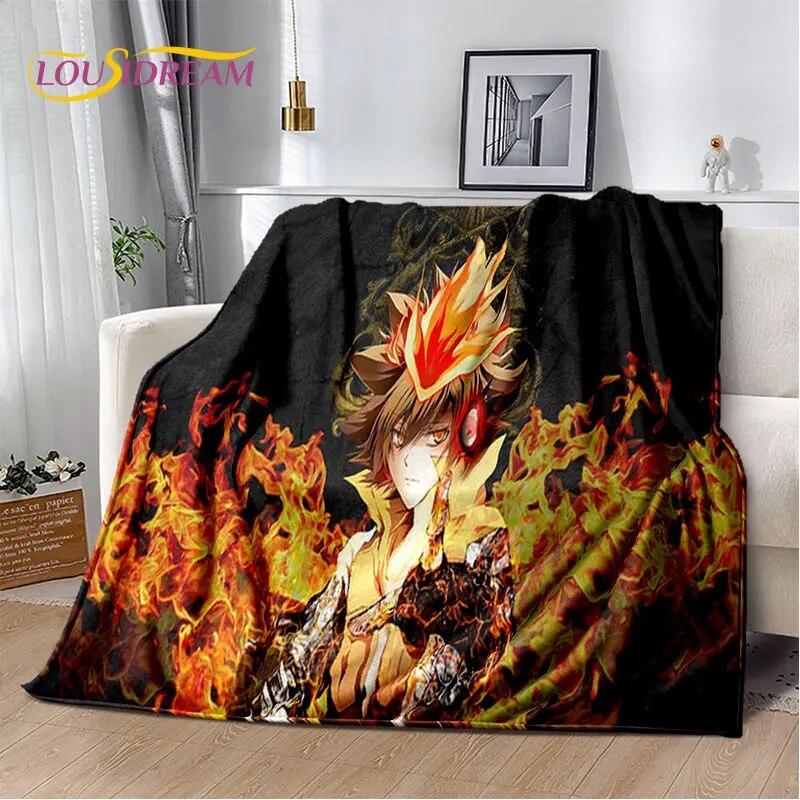Мягкое плюшевое одеяло с героями аниме Hitman Reborn, фланелевое одеяло, одеяло для гостиной, спальни, кровати, дивана, чехол для пикника, детское одеяло
