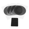 Game Console Dust Protector Cover Kit 4PCS Fan Dust Mesh Filter and Silicone Port Plug for Slim Digital and Disc Edition
