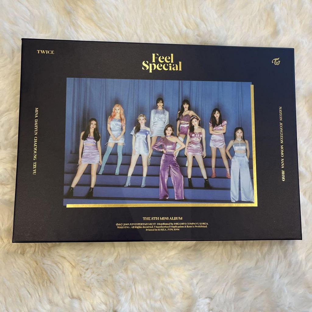[Б/У] Альбом TWICE Feel Special Bver с бонусной коллекционной карточкой