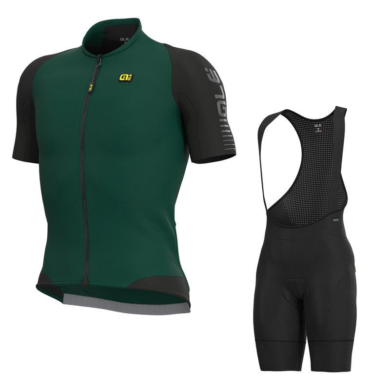 Cross-border new ALE cycling suit short-sleeved suit men's and women's breathable bicycle Tour de France team version cycling sweatshirt