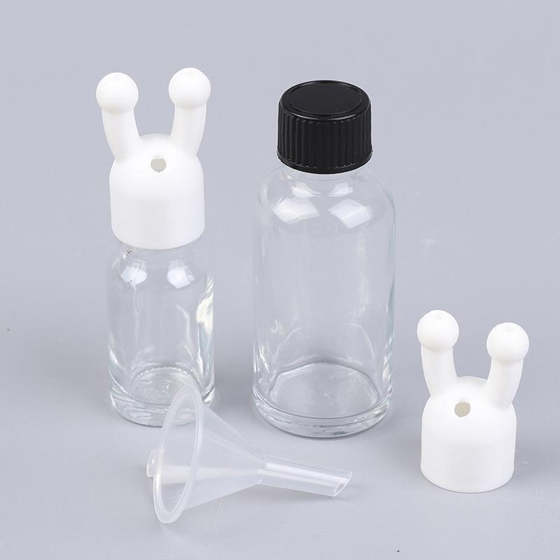 10/30Ml Aroma Essential Oil Inhaler Cap Mini Essential Oil Perfume Inhaler Dispenser Leakproof Bottle Essential Oil Inhaler