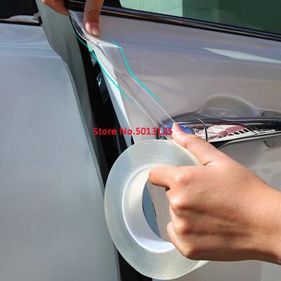 Для KIA optima K5 2017 2018 прозрачные наклейки на дверь автомобиля, защита кромок, защита от столкновений, дверная полоса, бампер