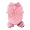 Куртка-пальто на четыре лапы Зимняя теплая одежда для питомцев Мягкий фланелевый комбинезон для собак Щенки Кошки для маленьких и средних собак Йоркширский терьер Наряд Новый