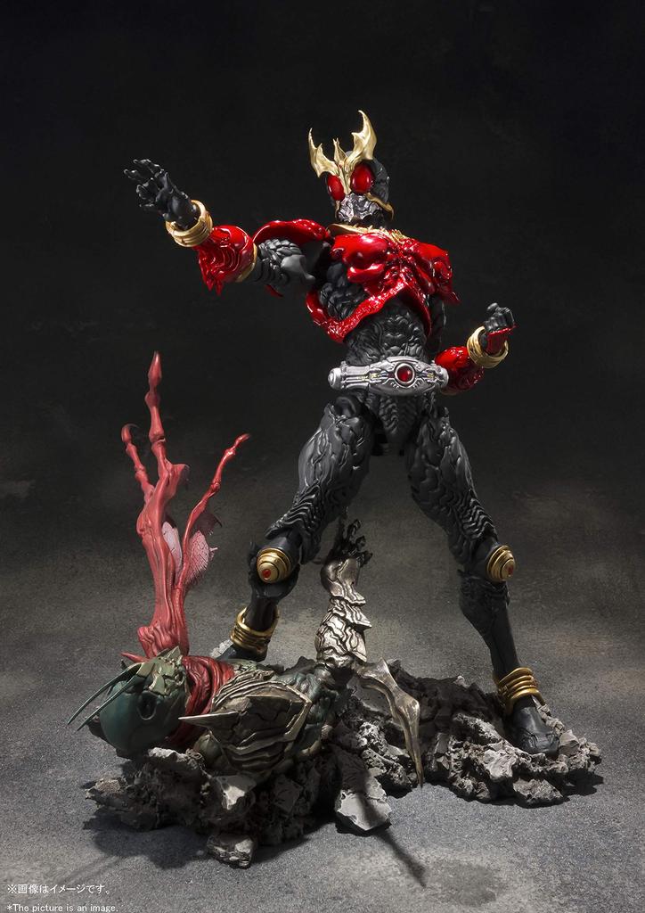 TAMASHII NATIONS Kamen Rider Kuuga Mighty Form time 190 мм окрашенная подвижная фигурка SIC. (первый приблизительно. ПВХ и АБС