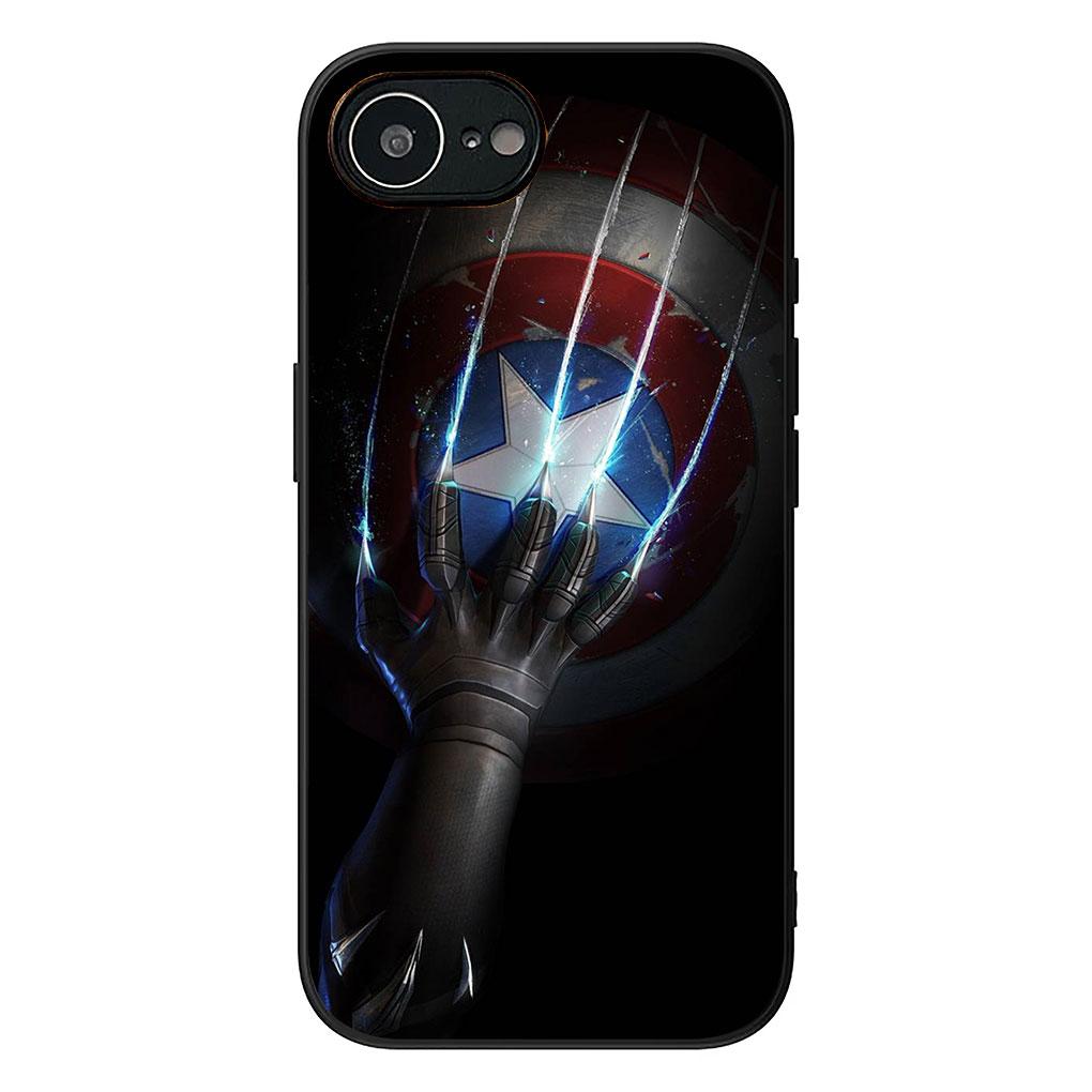 Чехол для телефона Captain America Marvel Shield для Huawei P30 P20 Mate 10 20 Lite Pro Y7 Y8S Y9A Y9 Prime P Smart 2019 Мягкий чехол