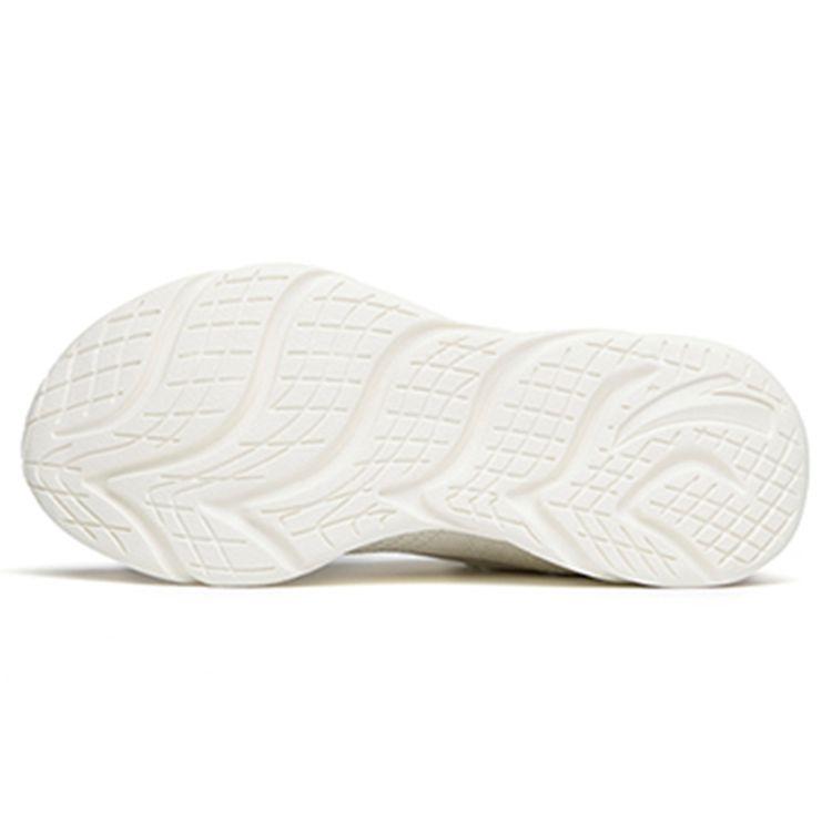 Anta Удобные кроссовки с круглым носком, амортизирующие, нескользящие, износостойкие, с низким верхом, для бега, женские, светло-розовые, 122145571-3