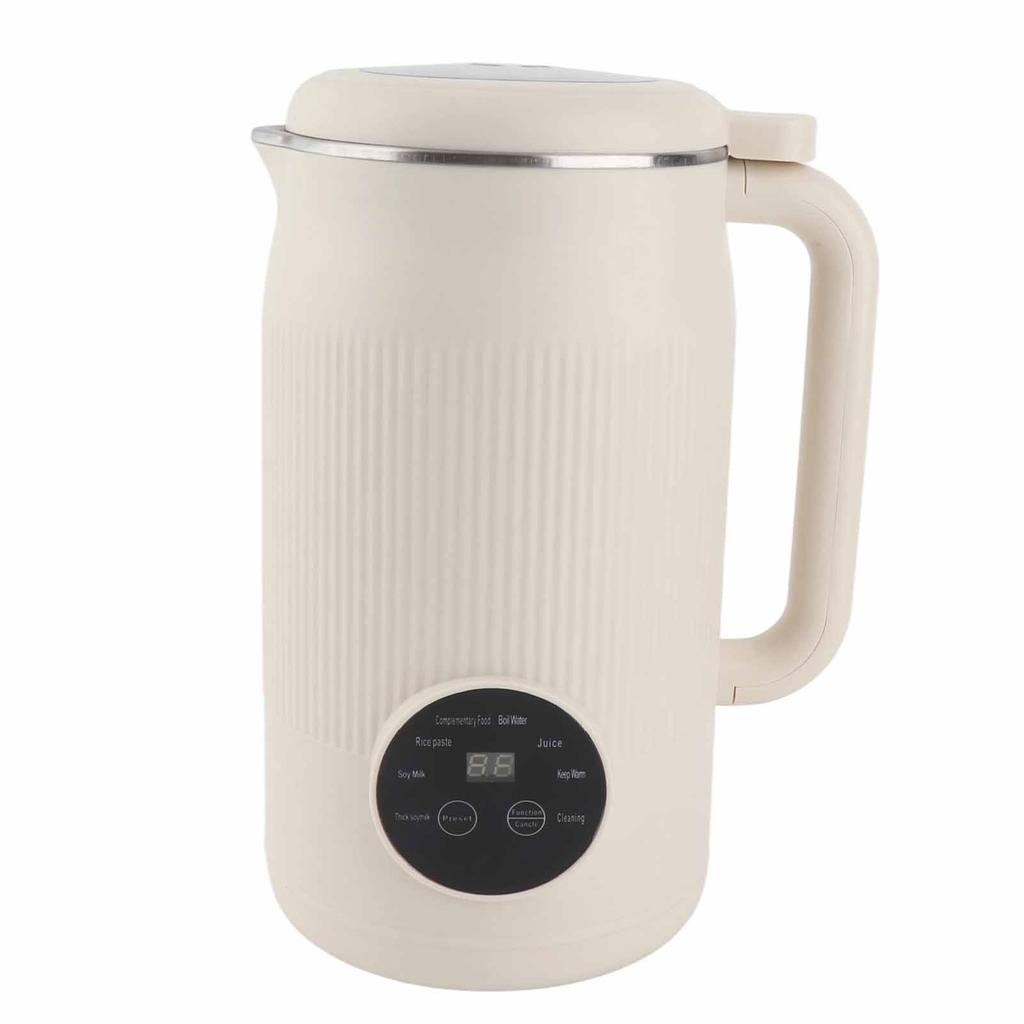 1200 мл Прибор для приготовления орехового молока Таймер Автоматическая очистка Изолированная Многофункциональная машина для соевого молока для фруктов и овощей