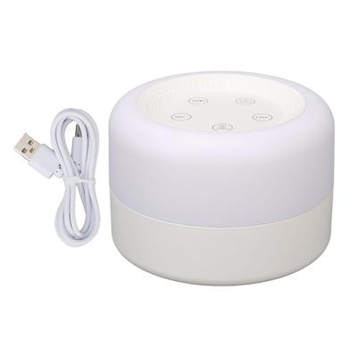 Белый шумовой прибор, разноцветный свет, различная музыка, USB-перезаряжаемый звук для улучшения сна