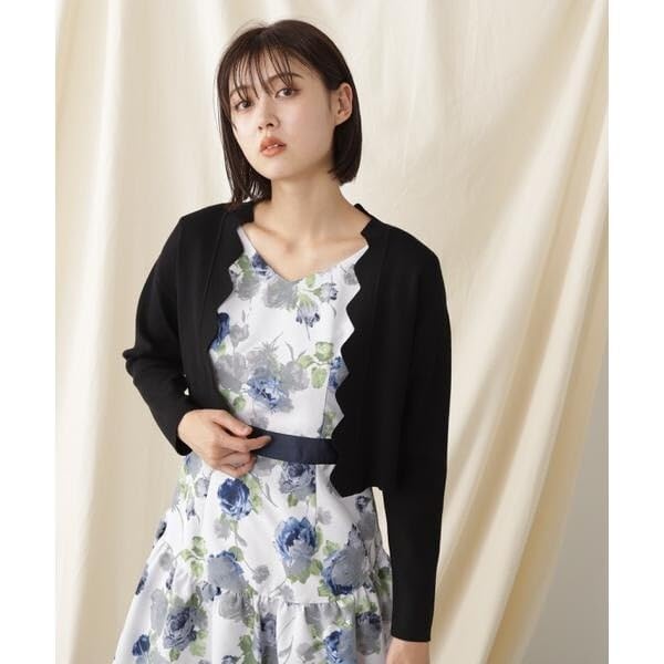 Кардиган-болеро с фестонами Jill by Jill Stuart