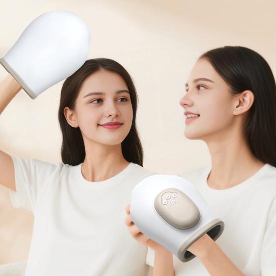 Ручной массажер с тепловой компрессией 3 режима массажа Облегчение боли Профессиональный ручной