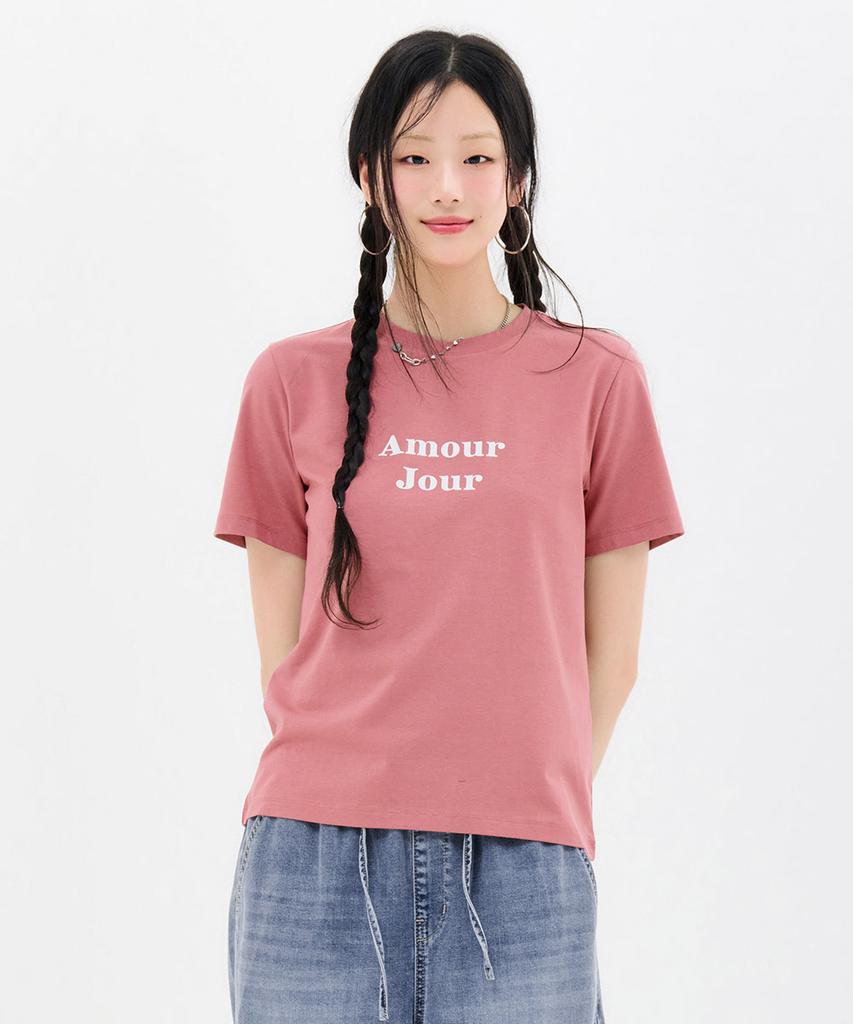 CHASECULT Women'S Essential Lettering Short Sleeve T-Shirt-Fbzg5853C0P
