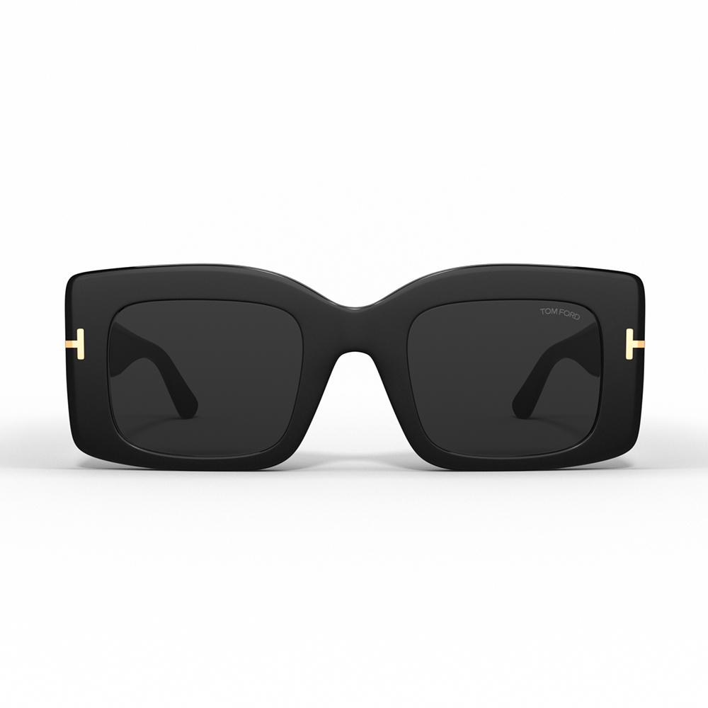 Tom Ford Square Round Face Slimming Irregular Frame Sunglasses Unisex sunglasses FT1188