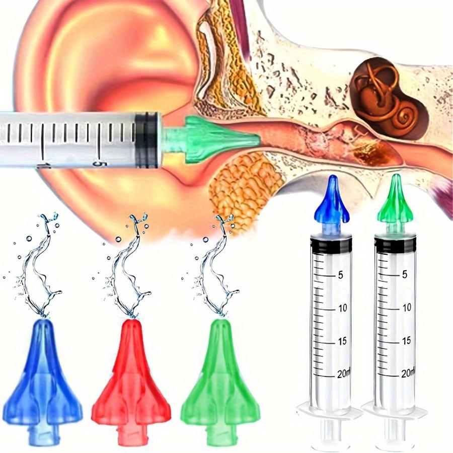 20 мл Очиститель для ушей Промывка Шприц-груша Резиновая трубка-локоть Инструмент для чистки и удаления ушной серы Очиститель ушей Удаление серы Очиститель ушей Уход за здоровьем