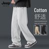 JEEP SPIRIT Men's 2025 Loose Fit Casual Drawstring Pants