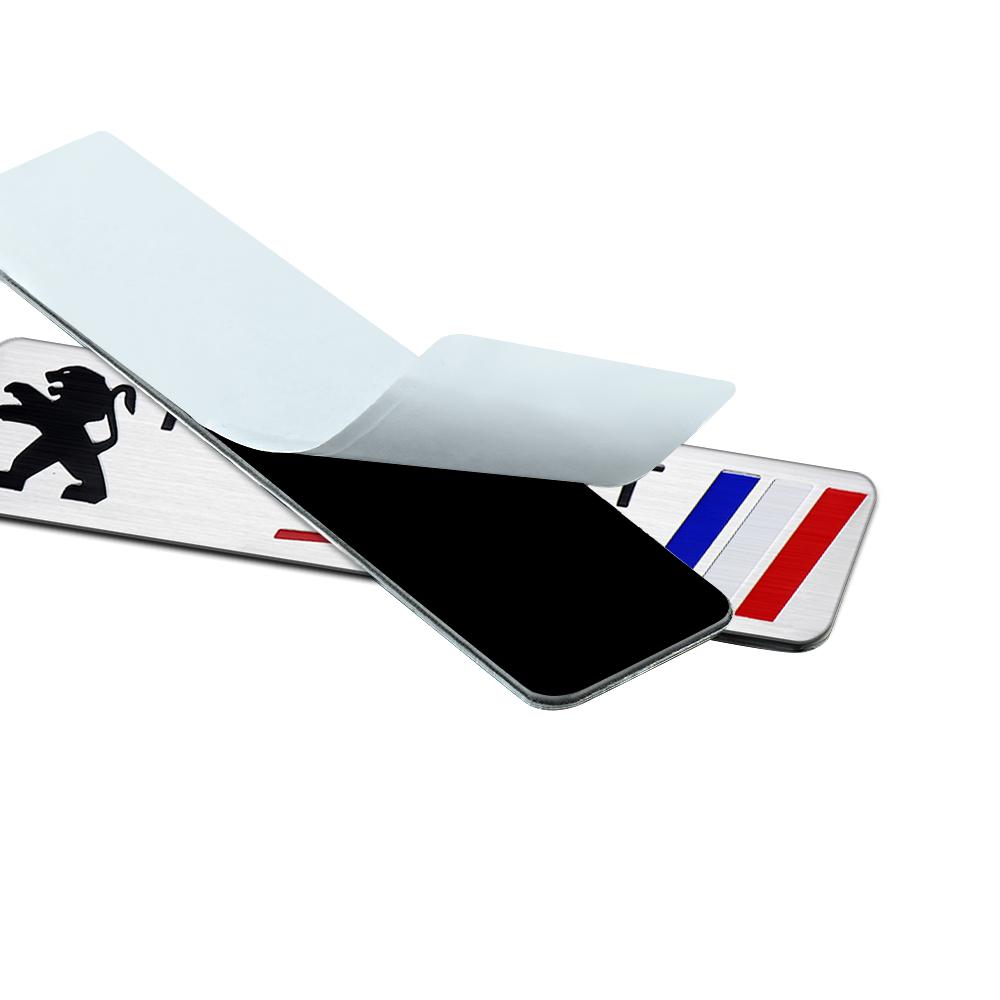 2026 Hot Car Sticker Car Styling Sticker 3D Aluminum Tail Emblem Badge Body Decal For Peugeot 2008 208 308 508 4008 408 3008 307