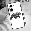 Cartoon Grizzly Bear Case For Realme C67 C55 C53 C51 C35 C33 C31 C30 C25s C21Y GT Neo 5 GT5 9 10 11 12 Pro Plus