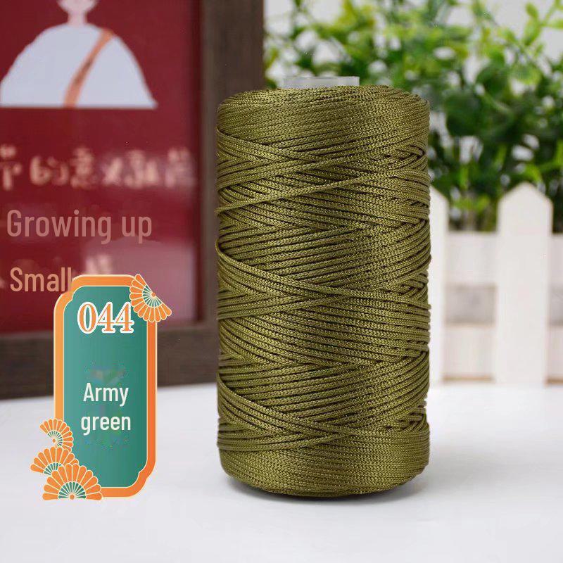 Экологичная конопляная пряжа для вязания крючком летних шляп, сумок и сандалий