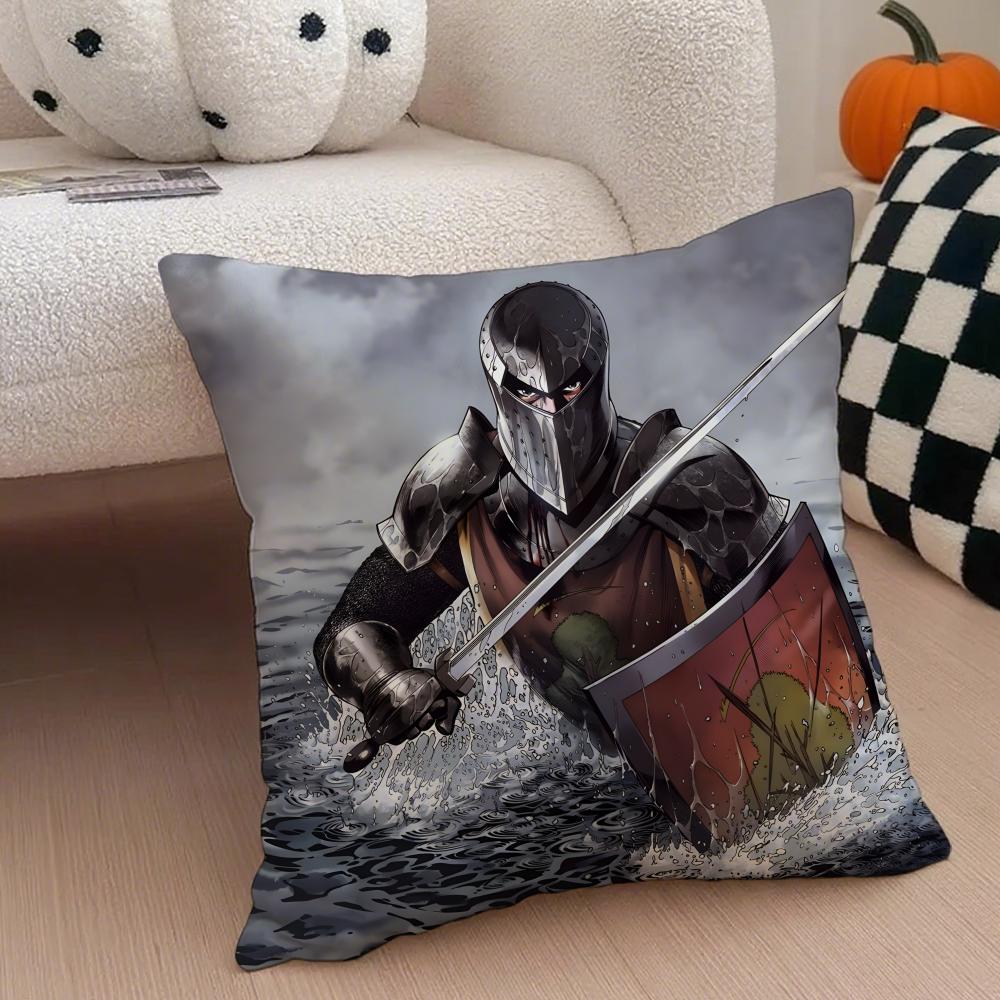 A KKnight of the Seven KKingdoms Cushion Cover Throw Pillow Cover Hidden Button Durable Polyester Chair Cushion