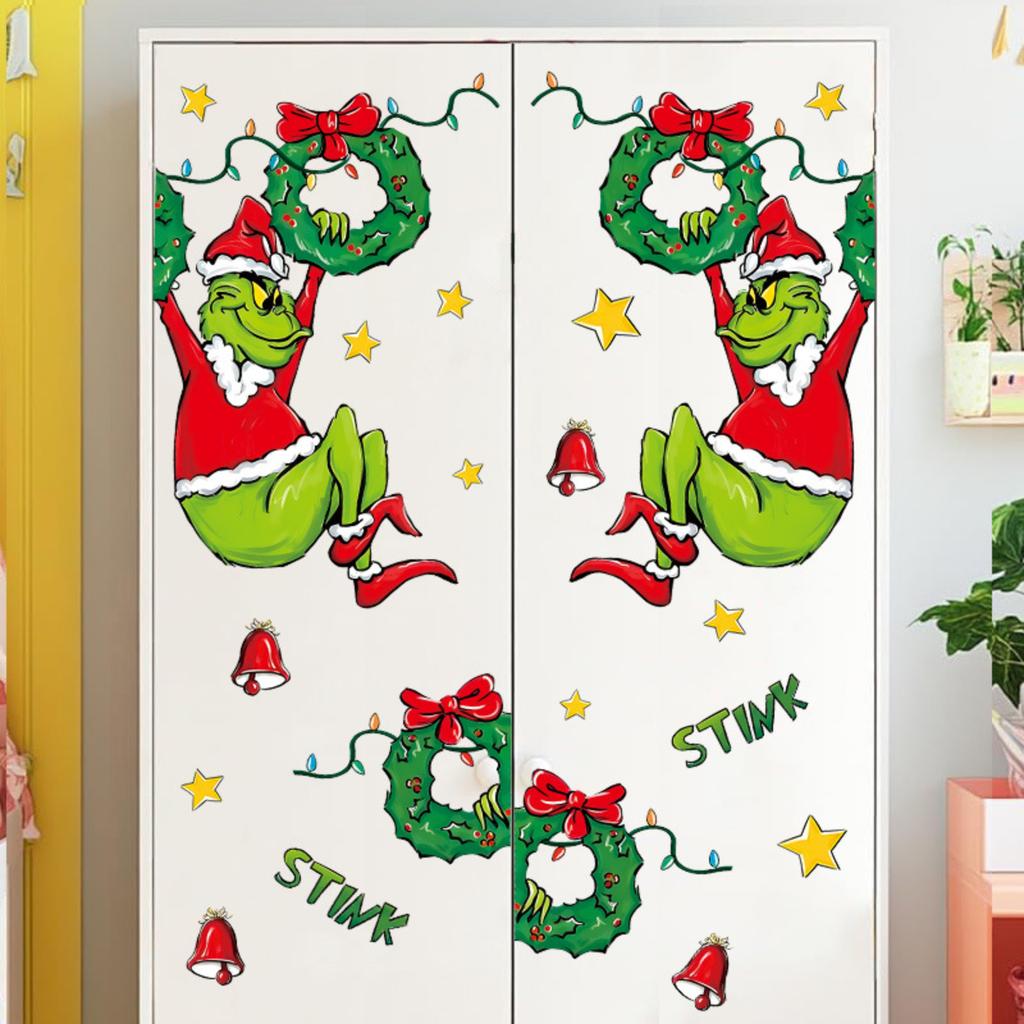 Съемные статические наклейки на окна - Многоразовые наклейки на окна без остатка для сезонного и делового декора