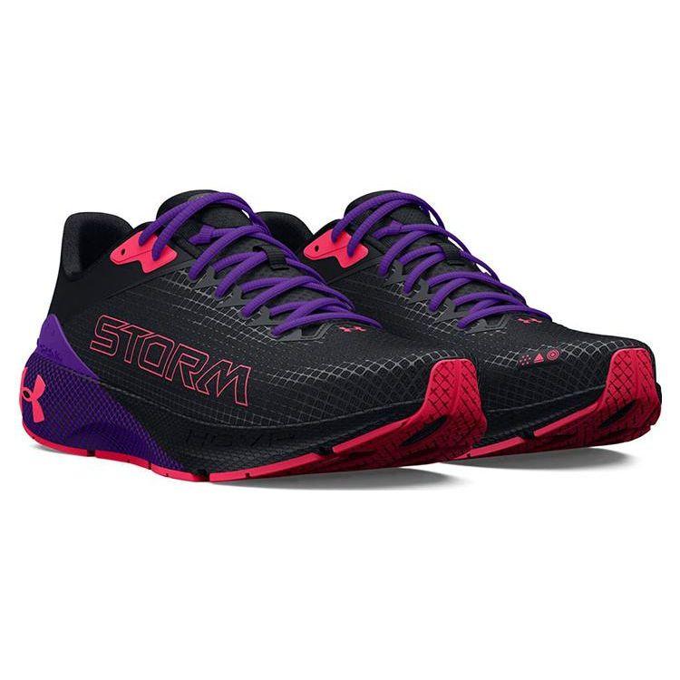 Under Armour HOVR Machina Storm Black Pink Shock Men Sneakers 3026546-001