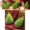 35cm Green Christmas Tree Plush Pillow Doll For Holiday Decor And Gift Ideas