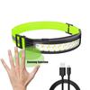 Motion Sensor Headlamp USB Rechargeable Outdoor Waterproof Headlight Powerful LED Work Light For Hiking Camping Fishing Emergency Lighting