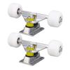 2PCS   Trucks Set with 4 Wheels Aluminum Alloy 5 Inch Shock Absorption  board Truck for Replacement