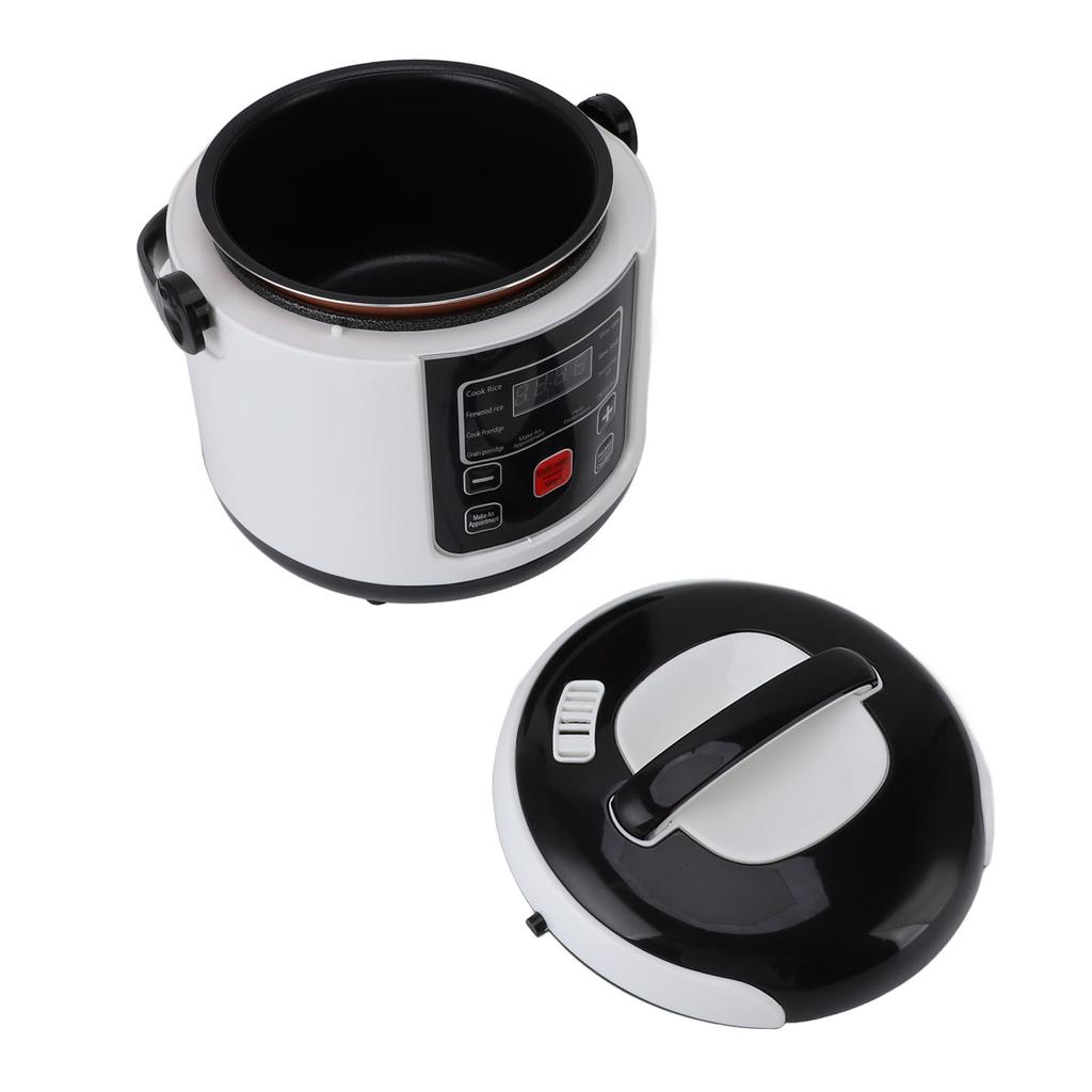 Автомобильная рисоварка 2 л портативная устойчивая к пригоранию многофункциональная мини-рисоварка с внутренней корзиной для приготовления на пару