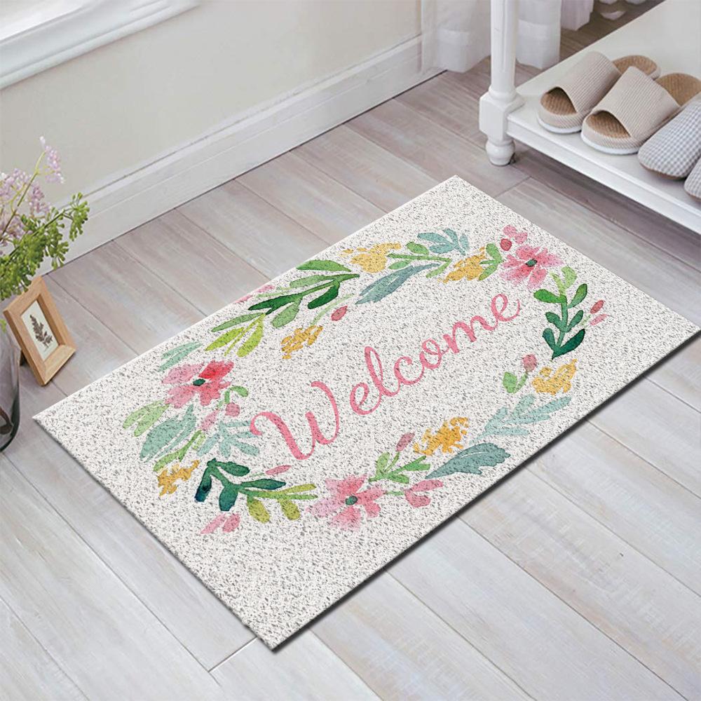 Fresh Home Can Be Cut Pvc Door Mat Non-Slip Spinneret Floor Mat Plastic Dust Carpet Diy