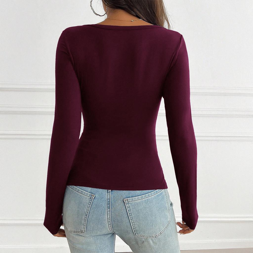 Универсальная футболка с длинным рукавом в стиле 'Hot Girl', утепленный топ, женская весенне-летняя, независимая станция