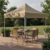 Replacement garden gazebo roof made of thick polyester, foldable outdoor cover