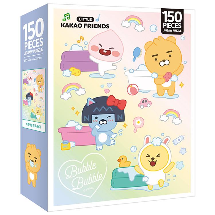 Пазл из 150 деталей - Игра в ванну с пузырьками Kakao Friends, популярная корейская головоломка