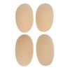 2 Pairs Shoulder Pads Removable Self Adhesive Non Slip Shoulder Pads Skin Color for Womens Mens Clot