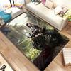Final Fantasy Series Games Area Rug,Carpet Rug for Home Living Room Children's Bedroom Sofa Doormat Decor,Non-slip Floor Mat 3D