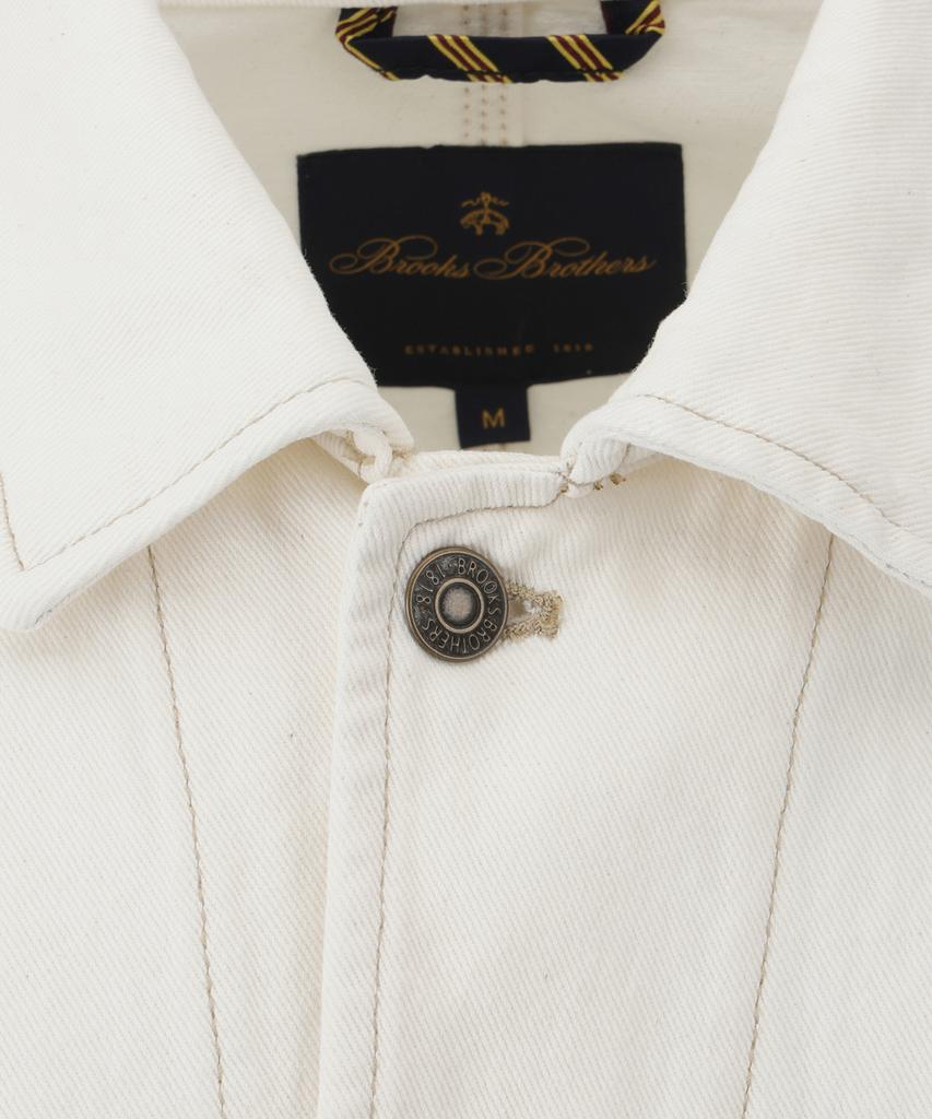 Brooks Brothers [Heritage] Denim Chore Jacket (Ivory) (Bbotmhg154)