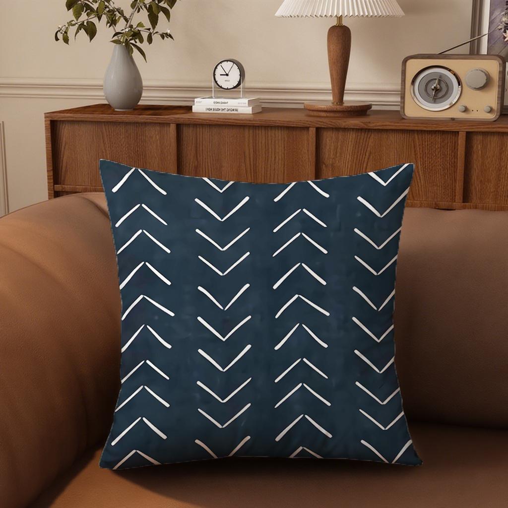 Chevron Patterned Pillowcases For Stylesuitable For Sofa Car Bedroom Decorative Cushion Cover Pillow Cover