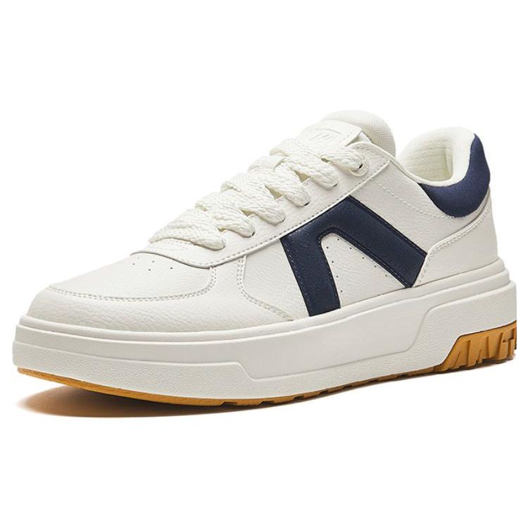 Anta A Thick Sole Low-Top Sneakers Men Sneakers White Blue 112348071-1