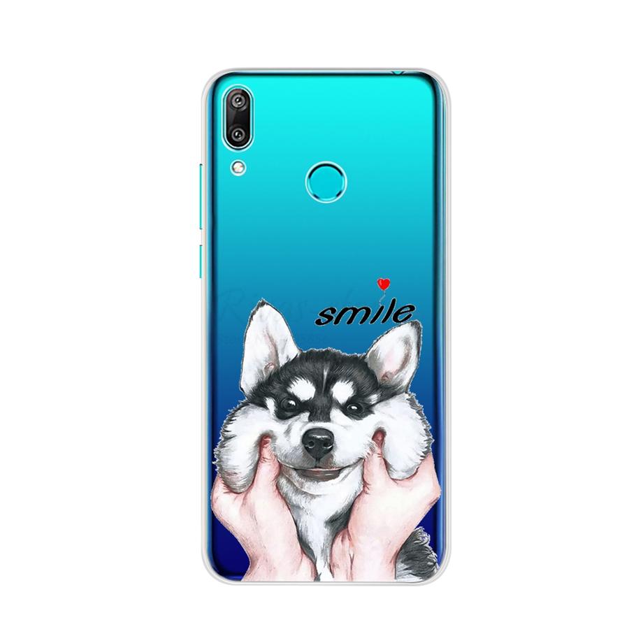 Чехол для Huawei Y7 2019 Силиконовый Мультяшный ТПУ Чехол для Телефона Для Huawei Y7 2019 DUB-LX1 DUB LX1 LX2 LX3 Y 7 Prime Pro 2019 Чехол