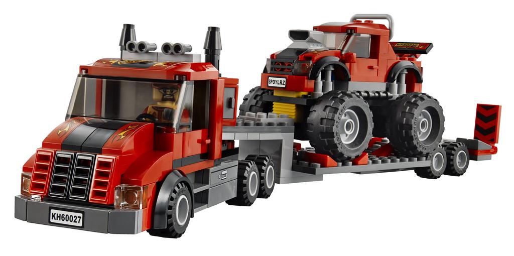 LEGO City Monster Truck Transporter - 60027 (Used)