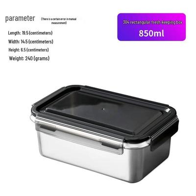 Контейнер для хранения продуктов из нержавеющей стали 304