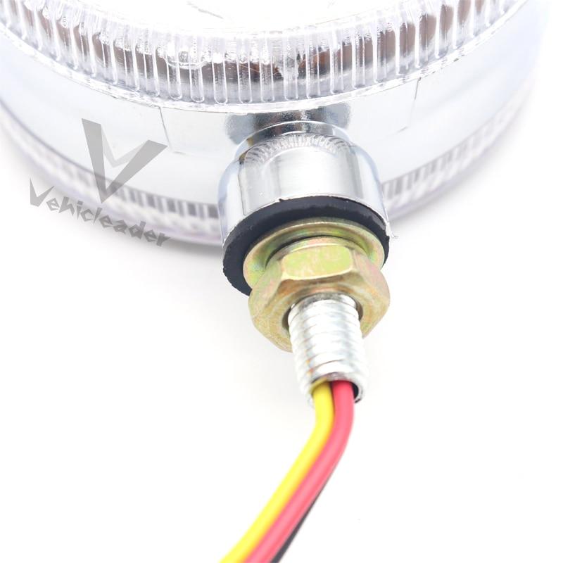 2x Red White Amber Car Side Maker Roof Light 24V 24LED For SCANIA DAF MAN Van Truck Trailer Lorry Lamp Trailer Indicator