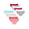 Трусики-бикини для девочек из 12 хлопчатобумажных чесаных трусиков