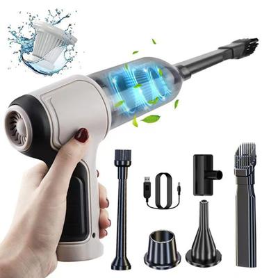 Электрический Air Duster автомобильный пылесос высокой мощности 5000 Па сильное всасывание перезаряжаемый портативный ручной пылесос