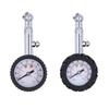 60psi/100psi Car Tyre Pressure Checker Tire Pressure Gauge Large Dial Air Pressure Gauge for Motorbike Car Trucks SUV