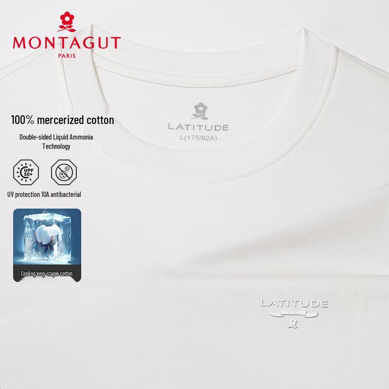 MONTAGUT Men's Summer Antibacterial Cooling T-Shirt